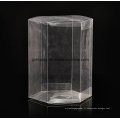 Boîte en PVC transparent personnalisé (boîte hexagonale en plastique)